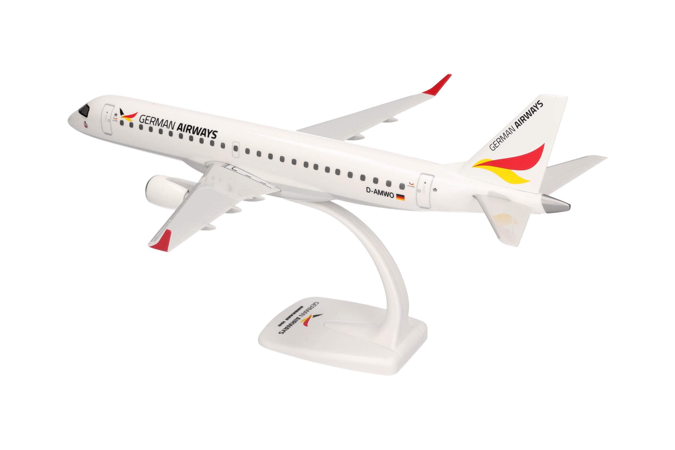 herpa-snapfit-german-airways-embraer-e190-modellflugzeug-1-100 image 5