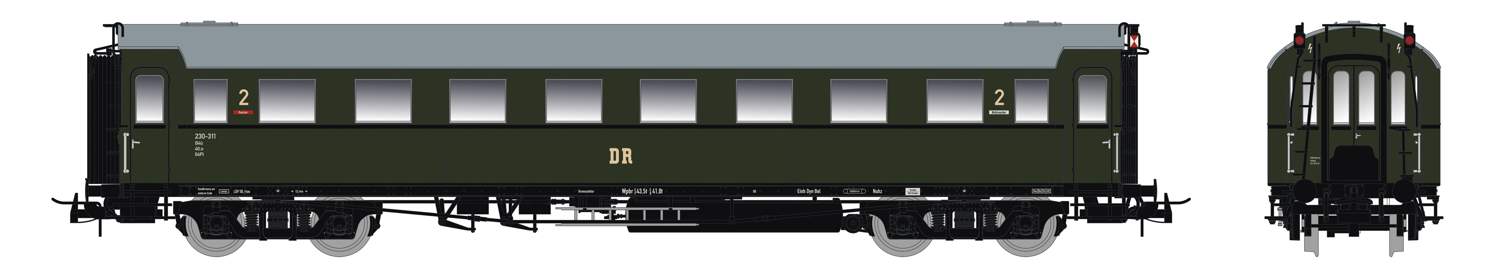 saxonia-modellbau-87228-h0-personenwagen-c4-sa-07-dr-ep-iii image 1