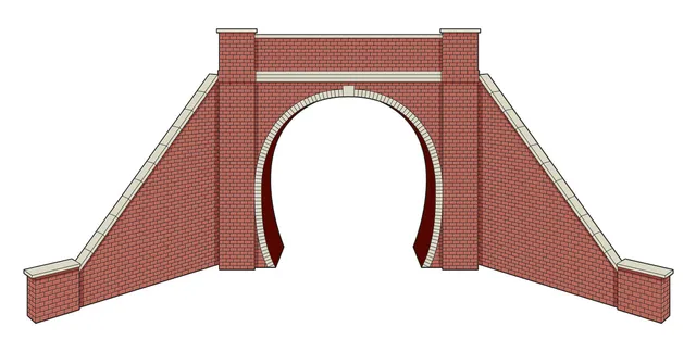 peco-lk12171-tunnelportal-ziegel-eingleisig-tt120-bausatz image 1