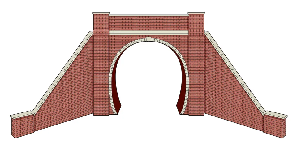 peco-lk12171-tunnelportal-ziegel-eingleisig-tt120-bausatz image 1
