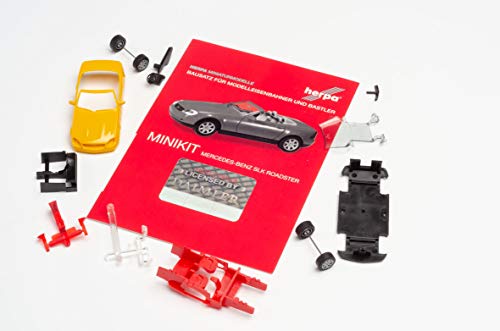 herpa-minikit-mercedes-slk-roadster-modellauto-gelb-012188-005-steckbausatz image 7