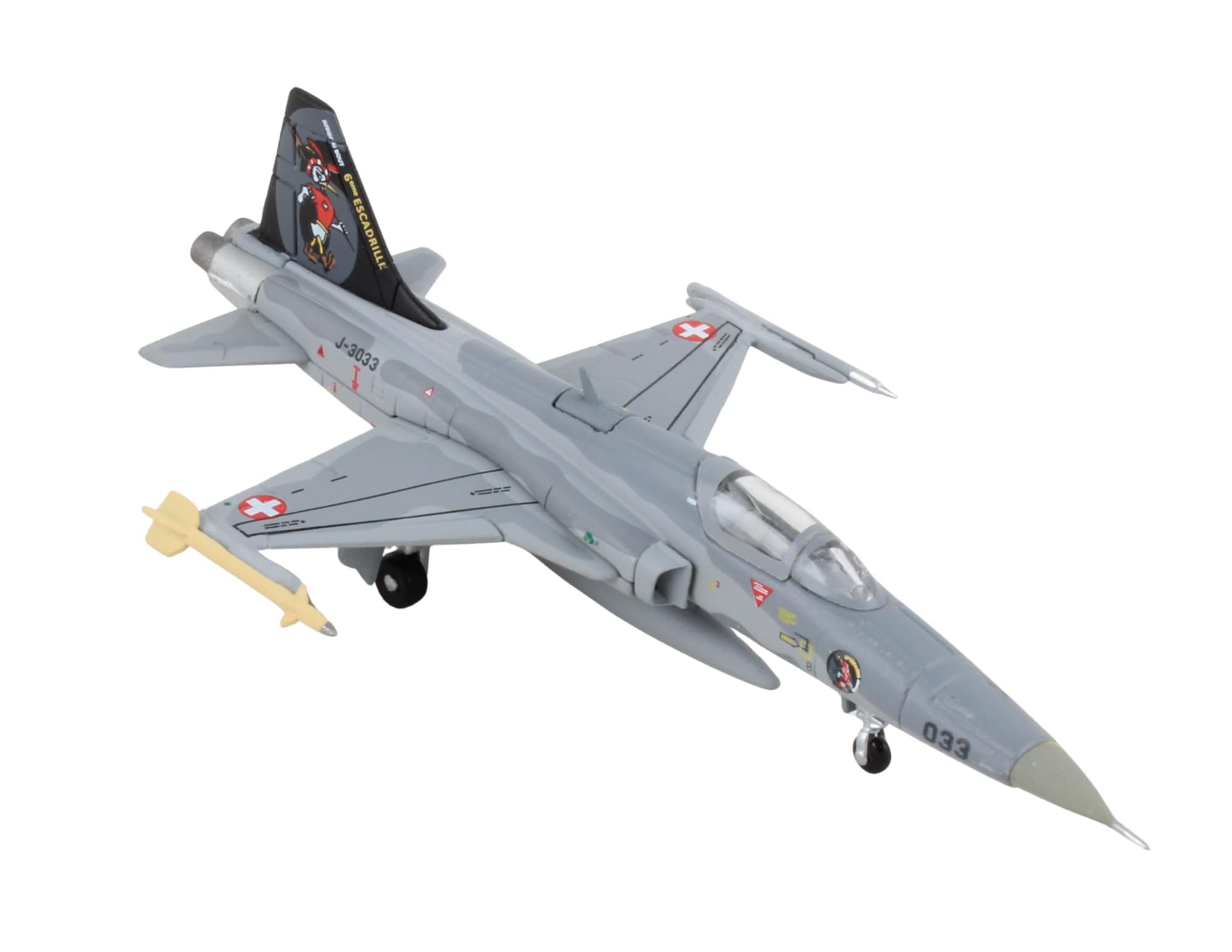 herpa-wings-f-5e-tiger-ii-flugzeugmodell-1-200-swiss image 1