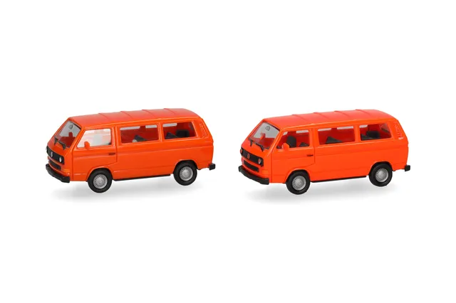 herpa-minikit-vw-t3-bus-modellbausatz-1-87-rot-orange-2-st-ck image 1