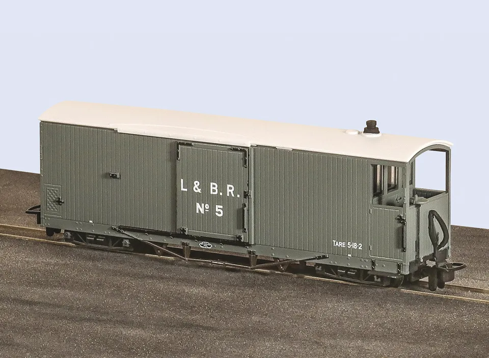 peco-gr240ao-g-terwagen-oo-9-l-b-brake-van-nr-5-8t-drehgestell image 1