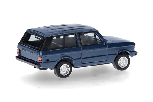 herpa-range-rover-modellauto-miniatur-blau-1-87-h0-sammler image 7