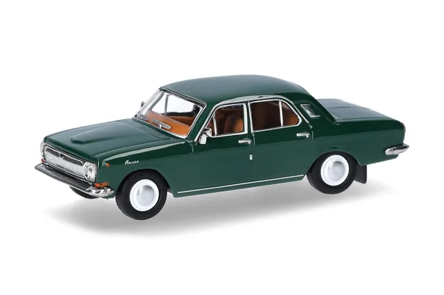 herpa-cars-trucks-wolga-gaz-m24-modellauto-1-87-dunkelgr-n image 1