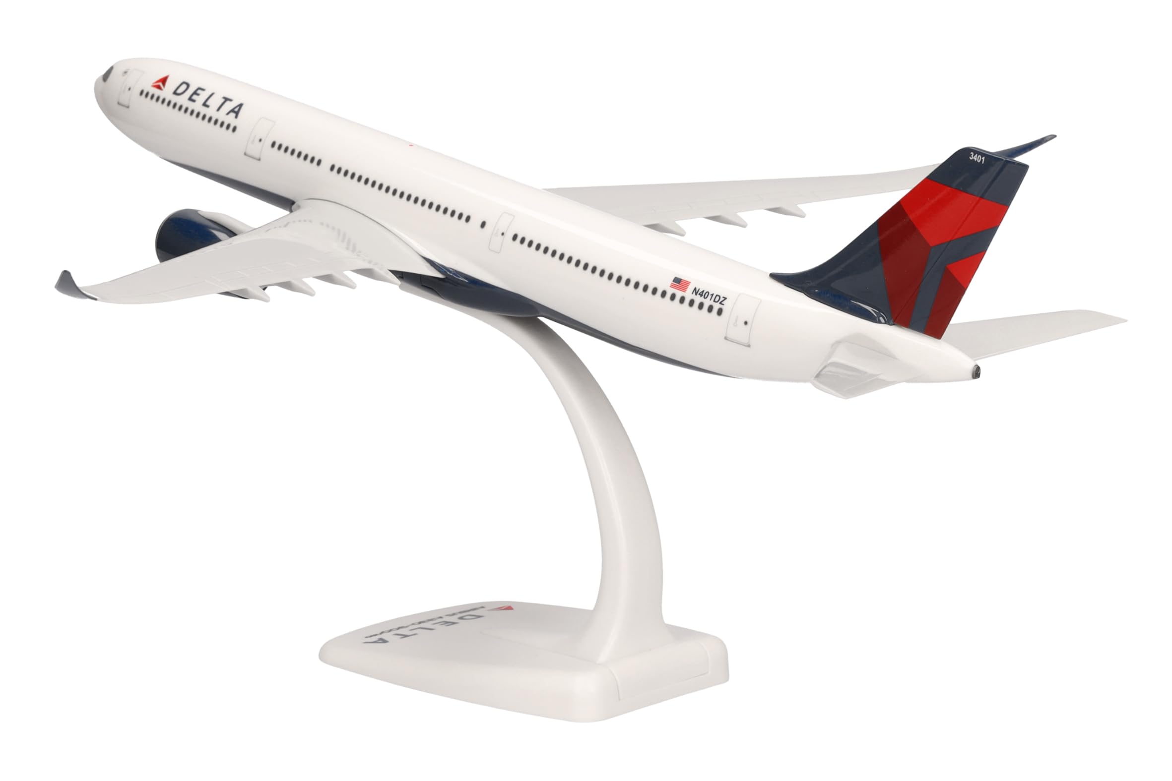 herpa-snapfit-delta-air-lines-airbus-a330-900neo-flugzeugmodell-1-200 image 5