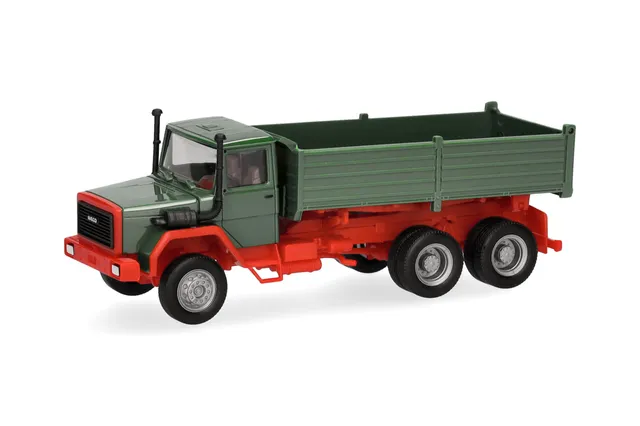 herpa-hauber-kipper-3achs-lkw-modell-gr-n-1-87 image 1