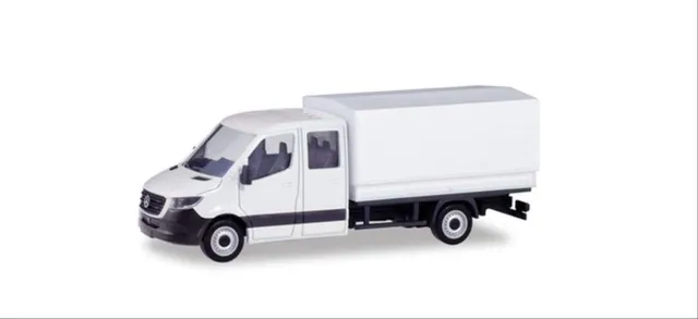 herpa-minikit-013499-mercedes-sprinter-pritsche-1-87-wei image 1