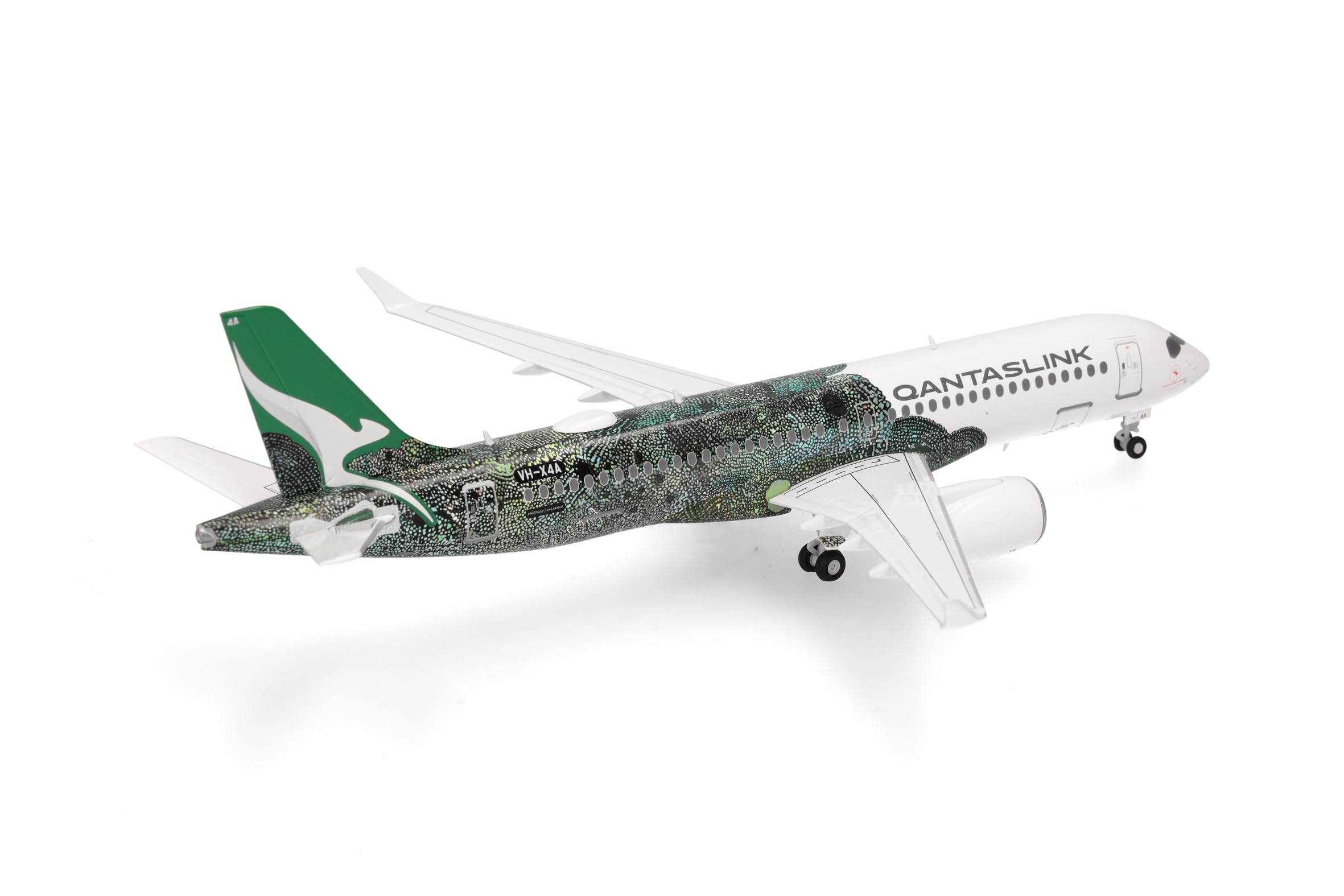 herpa-wings-qantaslink-a220-300-modellflugzeug-1-200-metall image 3
