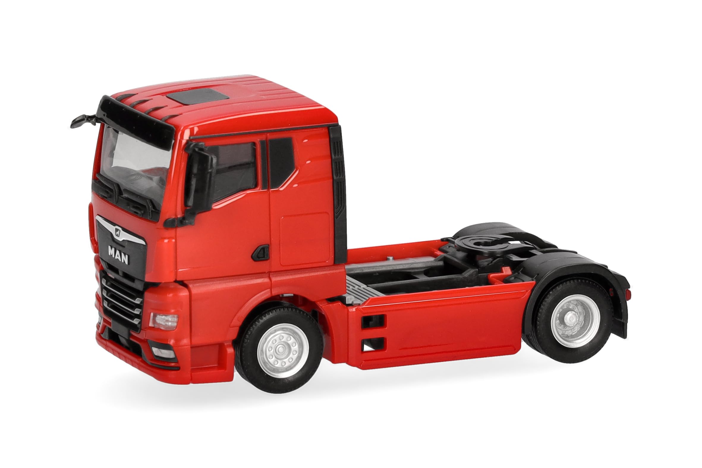 herpa-man-tgx-gn-zugmaschine-2-achs-rot-lkw-modell-1-87 image 1