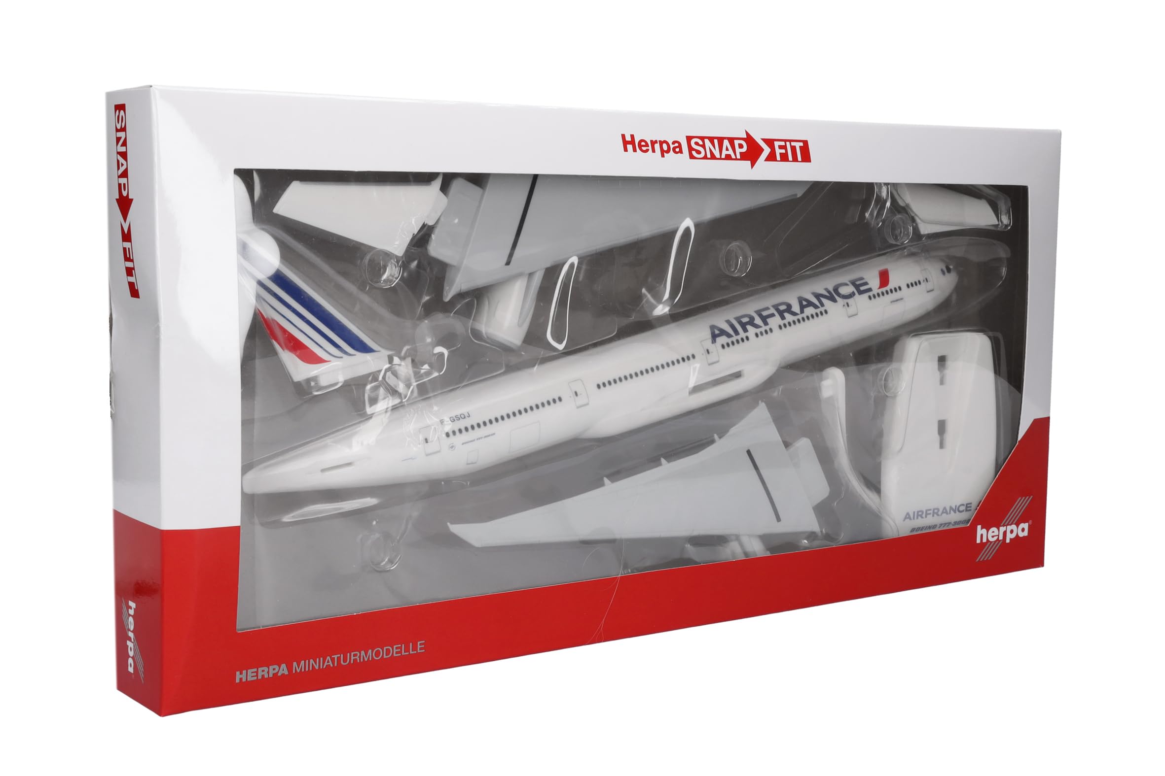 herpa-snapfit-air-france-boeing-777-300er-modellflugzeug-1-200 image 5