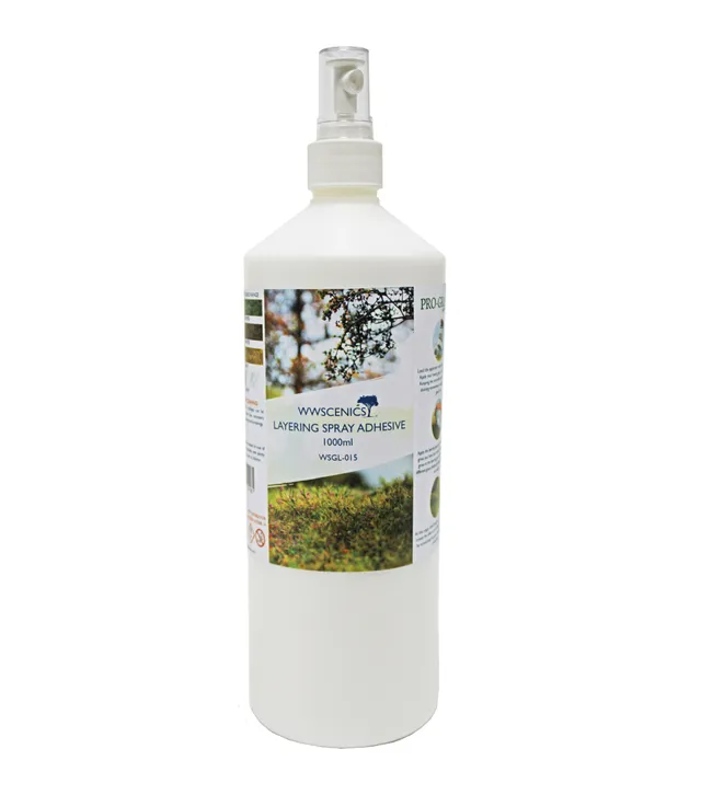 wwscenics-wsgl015-layering-spray-kleber-static-grass-1000ml image 1