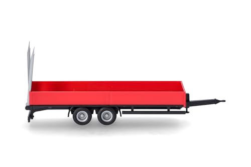 herpa-tiefladetandemanh-nger-2achs-lkw-modell-rot-1-87 image 8