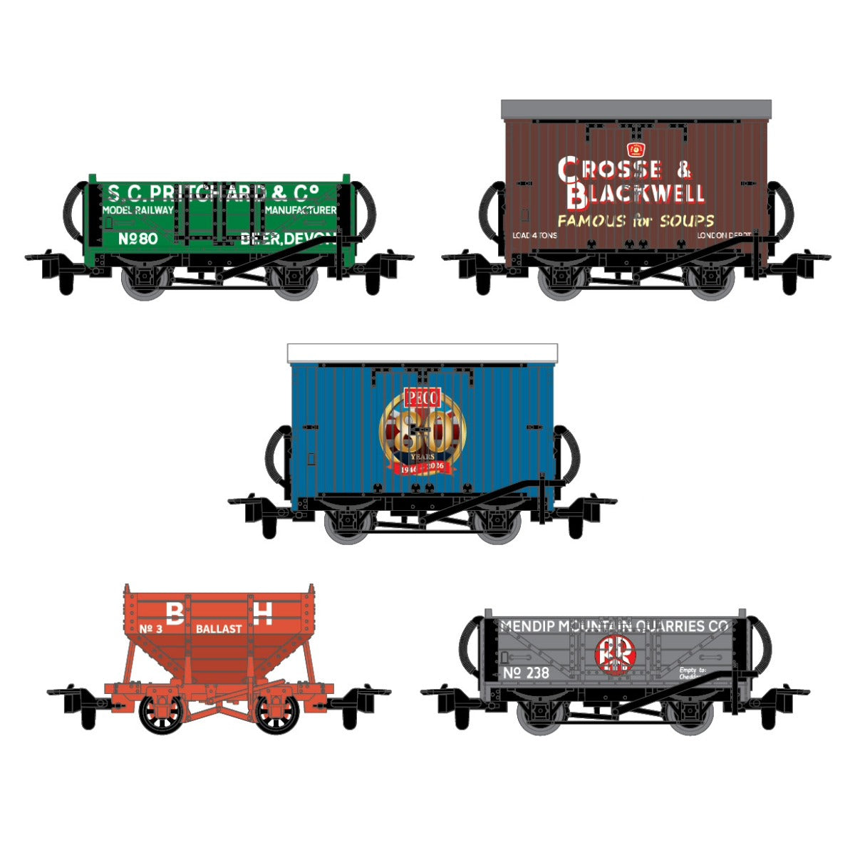 peco-gr58880-oo-9-jubil-ums-wagenpack-80-jahre-5-tlg image 2